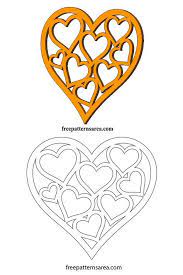 Free scroll saw basket patterns. Heart Shaped Vector Template For Valentines Day Scroll Saw Patterns Scroll Saw Patterns Free Scroll Saw