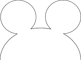 Mickey mouse head outline printable. Craft Quick And Easy Mickey Mouse Ears Lifestyle Disney