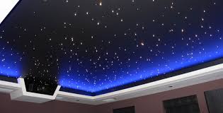 Fiber Optic Star Ceiling Lighting Kit Ceiling Lights Are Fitted On The Ceiling Of A Room To Facilitate Lig Cine En Casa Muebles Para Estetica Diseno De Techo