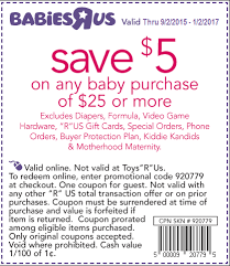 Babies R Us Coupons 2015
