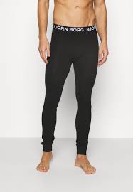 Der elastische bund hat einen mélange tags: Bjorn Borg Seasonal Solids Leo Long Johns Unterhose Lang Black Beauty Schwarz Zalando De