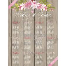 Vous y trouverez les meilleures pièces uniques ou personnalisées de nos boutiques. Plan De Table Mariage Personnalise Champetre Bois