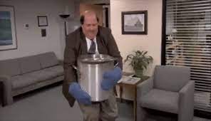 The #1 facebook page supplying memes of the hit tv show the office. Top 30 Kevin Chili Gifs Find The Best Gif On Gfycat
