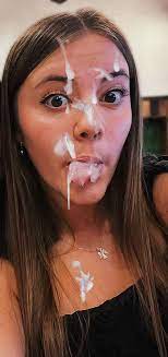 Stunning babe wearing cumshot at a wedding - Cum Face GeneratorCum Face  Generator