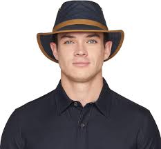 Tilley Men's Twc7 Outback Hat, Navy with Tan Trim, 7 UK : Amazon.co.uk:  Fashion