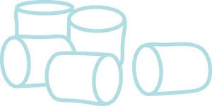 338x338 marshmellow clipart black and white. Marshmallows Black And White Clipart Wikiclipart