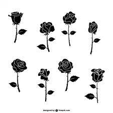Image Result For Vector Roses Tatuagens De Rosas Negras Rosas Pretas Tatuagem Rosa Preta