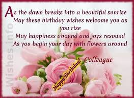 · today is the birthday of the funniest and most attractive colleagues of mine. Birthday Wishes For Colleague Birthday Images Pictures Azbirthdaywishes Com