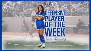 Tulsa's Kayla Fernandez Named The American Women's Soccer ...