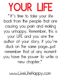 Taking Back My Life Quotes Quotesgram