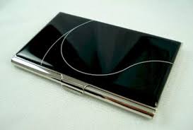 How'd he swing that ? A Very Particular Type Of Business Card Case Styleforum