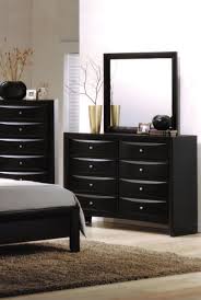 Acme Furniture Ireland I Black Dresser And Mirror Platform Bedroom Sets Platform Bedroom Bedroom Collections Furniture