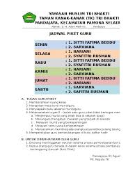 Maybe you would like to learn more about one of these? Jadwal Pembelajaran Tk