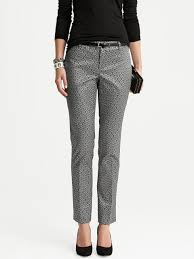 Banana Republic Camden Fit Jacquard Skinny Ankle Pant Levostyle Womens Dress Pants Pants For Women Fashion