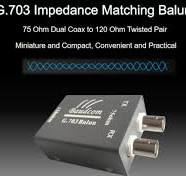 Amazon.com: BAUDCOM E1 Balun Adapter - G703 E1 Coax to RJ45 ...