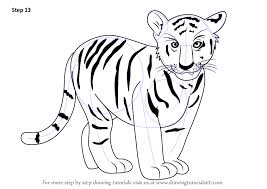 Instantly access how to draw a tiger real easy plus over 40,000 of the best books & videos for kids. Learn How To Draw Tiger Cub Zoo Animals Step By Step Drawing Tutorials