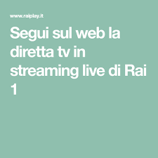 Rainews24 canale 48 digitale terrestre. Segui Sul Web La Diretta Tv In Streaming Live Di Rai 1 Tv Live