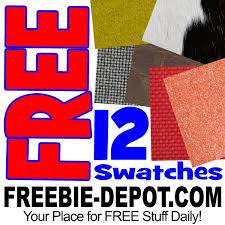 We encourage you to order our free swatch samples to ensure your order is received with the perfect color in mind. 12 Free Fabric Swatches Freebie Depot