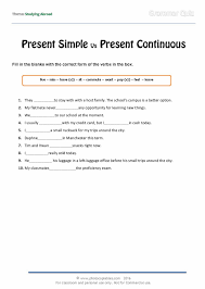 Discrimination against gold rush immigrants quiz. Present Simple Vs Present Continuous Online Grammar Quiz Photocopiables