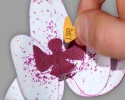 Unsere küchenrückwand motive können sie auf unterschiedliche materialen bedrucken lassen. Orchidee Aus Papier Basteln Schablonen Und Anleitung