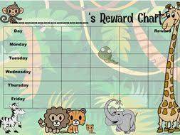 reward chart jungle