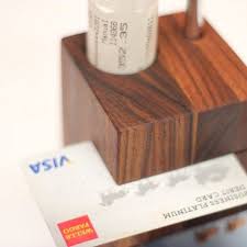 Check Presenter Repurposed Wood Check Presenter Repurposed