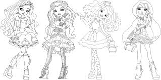 All rights belong to their respective owners. Ever After High Coloring Pages To Download And Print For Free