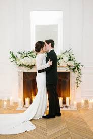 Our Paris Wedding Ceremony Reception And Video Paris Wedding Wedding Modern Wedding Dress
