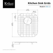 Black rubber feet, not easy to stain. Kraus Stainless Steel 15 X 13 Sink Grid Reviews Wayfair