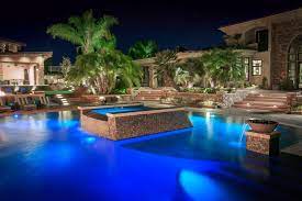 See more ideas about backyard, backyard pool, pool landscaping. Tropical Pool Oasis With Water Features And Fire Pit Hgtv Ultimate Outdoor Awards 2016 Hgtv