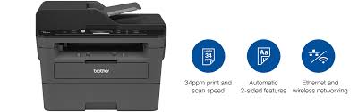 First page out in less than 8.5 seconds. Always Here Brother Printer Dcp L2550dw 3 In 1 Monochrome Laser Multi Function Centre With Automatic 2 Sided Printing Wireless Networking Adf Lazada Singapore