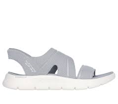 Skechers Slip-Ins Go Walk Flex Sandal - Enticing Gray 8 M