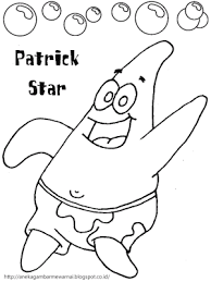Mewarnai doraemon dengan berbagai warna dan karakter. Gambar Mewarnai Patrick Star Spongebob Patrick Star Kartun