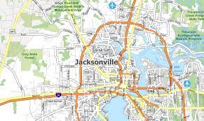 Street Map Of Jacksonville Florida Map Of Jacksonville, Florida - Gis Geography