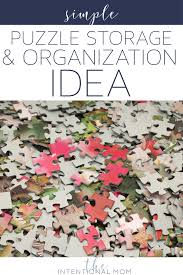 This little puzzle is simple to put together and it is great for helping your child with problem solving skills. Brilliant Puzzle Storage No More Lost Pieces