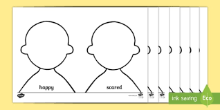 Toy Person Face Drawing Emotions Worksheet Feelings Emotions