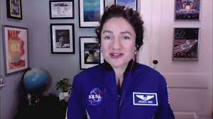 Nasa astronaut jessica meir launched on her first journey into space today (sept. Nasa Astronauts Christina Koch Jessica Meir Talk About 2024 Voyage To The Moon Abc News