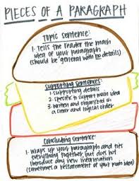 hamburger paragraph anchor chart hamburger paragraph