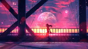 Check spelling or type a new query. Anime Girl Silhouette Sunset Fantasy 4k Wallpaper 257