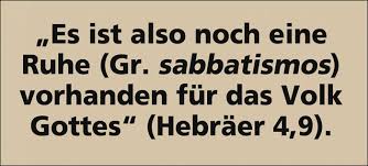 Der vers bezeichnet eine dichterische wortfolge innerhalb eines gedichts und wird üblichweise in zeilen gesetzt. Was Bedeutet Sabbatismos In Hebraer 4 Vers 9
