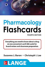 Lange Pharmacology Flashcards Fourth Edition By Suzanne Baron Mcgraw Hill Education Medical Pharmacology Flash Cards Flashcards Pharmacology