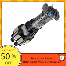 MOC Compatible 8584PCS UNN AGATHA KING MOC-98038 spaceship Movieship M