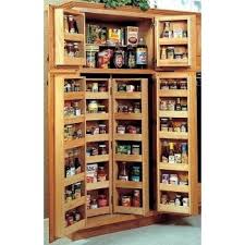 This cabinet with its stark lines and solid block color will fit with most decor and will enhance the look of bedrooms bathrooms kitchens or hallways while. Oak Pantry Storage Cabinet Ideas On Foter