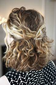 Make A Ridiculously Easy Pulled Back Look With Hair Slides Hair Styles Curly Hair Styles Naturally Curly Hair Styles