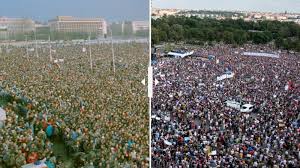 Эдвард жентара, александр филиппенко, анн готье и др. Demonstrace 1989 Vs 2019 Srovnejte Na Fotografiich Jak To Na Letne Vypadalo Tehdy A Nyni Irozhlas Spolehlive Zpravy