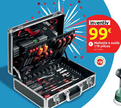 Les 47 pièces gedore vanadium sont parfaitement. Mallette A Outils 119 Pieces Magnusson Brico Depot