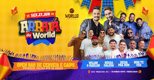 ARRAIÁ DA WORLLD - SEXTA | Worlld Brasília em Brasília - Sympla