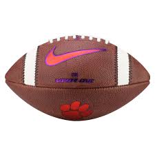 The name of the ball varies according to whether the sport is called football, soccer, or association football. Clemson Tigers Official Nike Game Football Big Game Usa