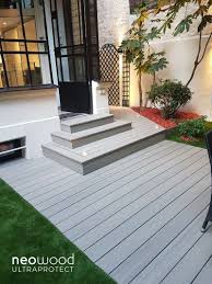 Terrasse Bois Composite Ultraprotect Neowood Teinte Sable A Paris Terrasse Bois Composite Terrasse Bois Terrasse Composite