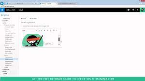 About press copyright contact us creators advertise developers terms privacy policy & safety how youtube works test new features press copyright contact us creators. How To Add An Image To Your Email Signature In Outlook Web App Youtube